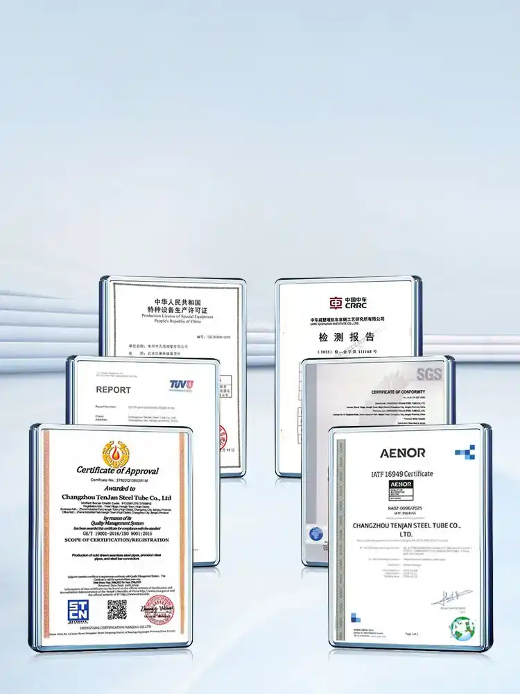 IATF 16949 & ISO 9001 Certified | SGS/TÜV-Approved Manufacturer of Seamless Tubes